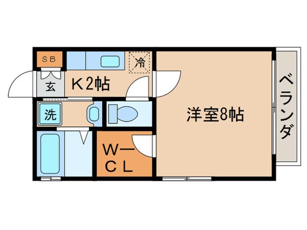 田山プライムの物件間取画像